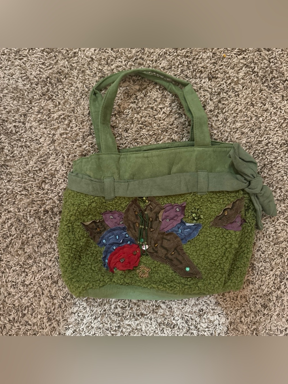 Vintage For Nine Fur Purse